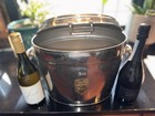 Vintage G v  Est 1996 Heavy Duty Ss  Wine   Champagne Ice Bucket Tub W  Lid