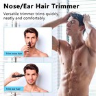 Men Electric Ear Beard Nose Hair Trimmer Eyebrow Mustache Remover Shaver Clipper