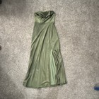 Birdy Grey Green Strapless Sleeveless Floor Length Bridesmaid Dress Size 0 Prom