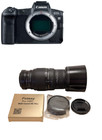 Canon Eos R-mount Adapted Sigma 70-300 Mm F 4-5 6 Dg Telephoto Zoom Lens 