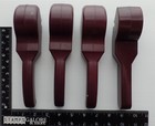 Stampin  Up  Around Wheel Rubber Stamps Burgandy 4 Regular Roller Handle  w11