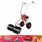 Portable Artificial Grass Brush Power Broom Handheld Turf Lawn Sweeper Device Us