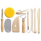Clay Pottery Tool Sculpting Kit Carving Polymer Modeling Ceramic Art Tool Set 