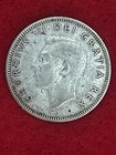      1951 Canada Caribou 25 Cents Quarter George Vi Coin 80  Silver