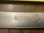 Old  Antique I  Wilson Sheffield England 8    Carbon Steel Butcher Knife  Nice 