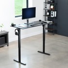 Vivo Electric 55 X 24 Inch Stand Up Desk  Complete Height Adjustable Standing Ho