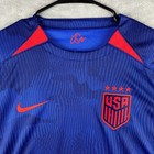 Usmnt Jersey Mens Large Blue Soccer 2023 Away Kit Usa Mens National Team Nike