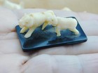 Vintage Celluloid Toy Charms Mounted Made In Japan Lion Rat Rabbit Scotty