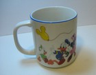 Vintage Disneyland Walt Disney World Mickey Mouse  Minnie pluto  Goofy Mug 