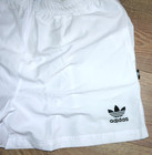 Vintage Adidas Retro Shorts White Nylon Size D7 L-xl