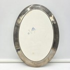 Antique 1877 Prussia Oval Plate     Silver-plated     11  X 8  Serving Plate Rare