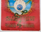 Original Bg-105 Jimi Hendrix Flying Eyeball 1968 Poster 2nd Printing