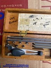 Vintage  Keuffel   Esser K e Leroy Lettering Set Orig Wood Case 