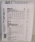 New Mccalls Pattern 8212 Dress Hat Misses Sizes L-xxl Zz Large Xlarge Xxlarge