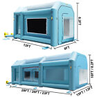 Vevor Inflatable Paint Booth Spray Booth Car Tent W 2 Blowers 5 Sizes For Choice