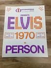 Elvis Original 1970s Las Vegas Promo Photo  Hotel Menu And More