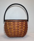 Longaberger 2011 Jack-o-lantern Halloween Door Hanging Basket With Felt Face