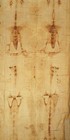 Shroud Of Turin -back   Front  Printed  2  Canvas Cloth -  21 x42 