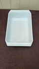Pyrex 1960s Atomic Starburst 575-b 2 Qt Casserole Dish Turquoise Gold  no Lid 