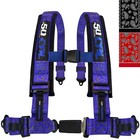 4 Point Racing Harness Seat Belt 2    3  Push Button Utv sxs Off-road Vehicle