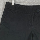 The Limited Shorts Womens 12 Black Bermuda Drew Fit Mid Rise Cuffed Leg Stretch