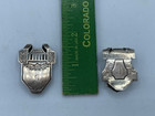 Vtg Sterling Napkin Clips 17 3 Grams