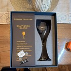 Waterford Elegance Sauvignon Blanc Crystal Stemmed 2 Wine Glass Black W  Box