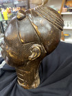 Vintage Bronze Benin  queen Mother  Sculpture