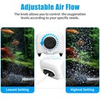 Aquarium Air Pump 55gal Fish Tank Bubbler With Air Stone Tubing Check Valve