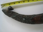 Antique Asian Chinese Tibetan Or Mongolian Large Temple Sword Dagger With Stones