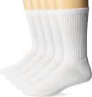 White 3 6 9 12 Pairs Ankle quarter Crew Mens Socks Cotton Long Size 10-13 Sports