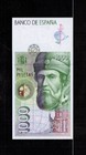 Spain 1000 Pesetas 1992 First Issue  No Letter Prefix 6 Digit  s Gem Unc