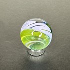 Contemporary Handmade Art Glass Marble 1 01  Lamp Work Surface Swirl Mib   Uv 