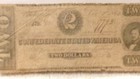 Confederate States America 2 Dollar Note Currency 1863 Paper Money 7 Rarity