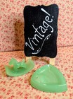 Vintage Scotty Dog Ink Blotter Holder With Tray jadeite Glass Rocker  thew - 31 