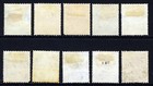 Gold Coast Kg V 1921-4 Die Ii Wmk Mult Script Ca Part Set Sg 86 To Sg 97 Fu mint