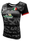 Women Jersey Mexico Aguacateros De Michoacan 100  Polyester Black grey