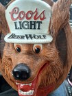 Coors Light Beer Vintage Wolf
