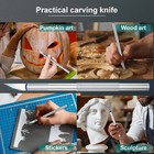 13pcs Durable Aluminum Alloy Carving Knife Set For Paper Cut Art Handmade Crafts