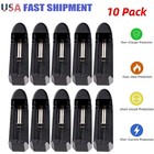 1-slot Battery Charger For 3 7v Li-ion Rechargeable Battery 26650 16340 18 65mm