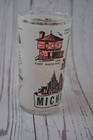 Vintage Hazel Atlas Michigan Glass Souvenir Landmarks Frosted 5  Tumbler