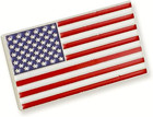 Authentic Official American Flag Enamel Lapel Pin Proudly Made In Usa Gold Lapel
