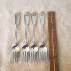 Shell   Thread By Tiffany Sterling Silver 4 Salad Forks 6 75  Priced Each