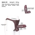Wearable T-back Penis Sleeve Extender enlarger For Men Silicone Hollow Pants Usa