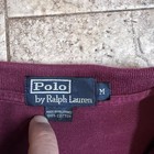 Polo Ralph Lauren Sweater Mens Medium Purple Pullover Casual Preppy Cotton Blend