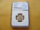 1943-p Jefferson Nickel  silver  Ngc Ms 66