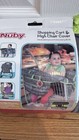 Nuby Shopping Cart And High Chair Cover Waterproof Grey And Green