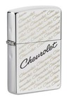 Zippo Windproof Lighter  High Polish Chrome  Chevrolet  Chevy  49305  New In Box