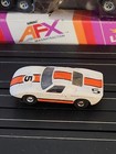 Aurora Tjet Wild Ones Ford Gt Slot Car Body White Orange  5 Runs 