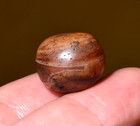 Ancient Carnelian Agate Tribal Stone Round Bead Excavated Mali  African Trade